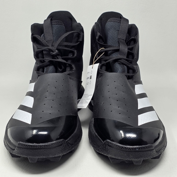 Adidas Men\'s SM Adizero Chaos To Turf Lineman Football Cleats Black Size 13.5 main image 3